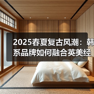 2025春夏复古风潮：韩系品牌如何融合英美经典？（图3）