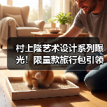 村上隆艺术设计系列曝光！限量款旅行包引领跨界潮流（图3）