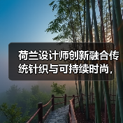 荷兰设计师创新融合传统针织与可持续时尚，摘得国际羊毛标志大奖（图1）