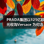 PRADA集团以125亿欧元收购Versace 为何选择?(图1) PRADA集团以125亿欧元收购Versace 为何选择?(图1)