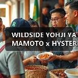 WILDSIDE YOHJI YAMAMOTO x HYSTERIC GLAMOUR 周年限定系列来袭,狂野机车美学引爆原宿(图1) WILDSIDE YOHJI YAMAMOTO x HYSTERIC GLAMOUR 周年限定系列来袭,狂野机车美学引爆原宿(图1)