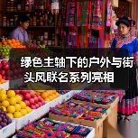 绿色主轴下的户外与街头风联名系列亮相(图1) 绿色主轴下的户外与街头风联名系列亮相(图1)