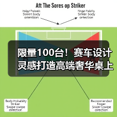 限量100台!赛车设计灵感打造高端奢华桌上足球台(图3) 限量100台!赛车设计灵感打造高端奢华桌上足球台(图3)