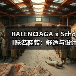 BALENCIAGA x Scholl联名鞋款：舒适与设计的完美碰撞