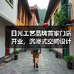 日光工艺品牌首家门店开业，沉浸式空间设计抢先看（图1）