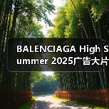 BALENCIAGA High Summer 2025广告大片解析:多维视觉如何重塑奢华度假?(图1) BALENCIAGA High Summer 2025广告大片解析:多维视觉如何重塑奢华度假?(图1)
