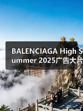 BALENCIAGA High Summer 2025广告大片解析:多维视觉如何重塑奢华度假?(图3) BALENCIAGA High Summer 2025广告大片解析:多维视觉如何重塑奢华度假?(图3)