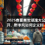 2025春夏美发潮流大公开，新季风如何定义时尚？（图2）