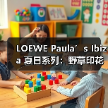 LOEWE Paula’s Ibiza 夏日系列：野草印花与手工细节演绎夏日自由（图3）