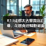 R13成都太古里首店启幕,花朋克诠释新潮美学(图2) R13成都太古里首店启幕,花朋克诠释新潮美学(图2)