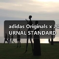 adidas Originals x JOURNAL STANDARD 灰色配色 GAZELLE INDOOR 穿搭解析（图1）