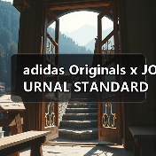 adidas Originals x JOURNAL STANDARD 灰色配色 GAZELLE INDOOR 穿搭解析（图2）