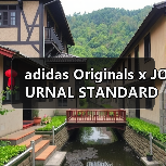 adidas Originals x JOURNAL STANDARD 灰色配色 GAZELLE INDOOR 穿搭解析（图3）