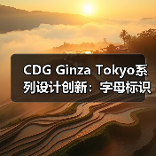 CDG Ginza Tokyo系列设计创新：字母标识多元演绎（图2）