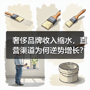 奢侈品牌收入缩水,直营渠道为何逆势增长?(图4) 奢侈品牌收入缩水,直营渠道为何逆势增长?(图4)