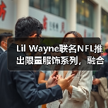 Lil Wayne联名NFL推出限量服饰系列，融合橄榄球文化与奢华设计（图3）