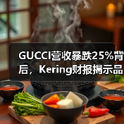 GUCCI营收暴跌25%背后,Kering财报揭示品牌表现困境(图3) GUCCI营收暴跌25%背后,Kering财报揭示品牌表现困境(图3)