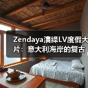 Zendaya演绎LV度假大片:意大利海岸的复古时尚邂逅(图2) Zendaya演绎LV度假大片:意大利海岸的复古时尚邂逅(图2)