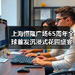 上海恒隆广场65周年全球首发沉浸式花园盛宴（图3）