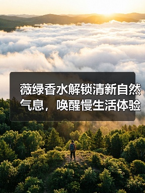 薇绿香水解锁清新自然气息,唤醒慢生活体验(图4) 薇绿香水解锁清新自然气息,唤醒慢生活体验(图4)