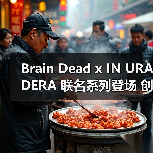 Brain Dead x IN URADERA 联名系列登场 创意设计抢先看（图1）