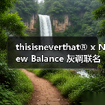 thisisneverthat® x New Balance 灰调联名鞋款设计亮点曝光（图2）