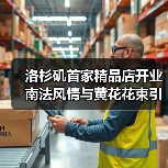 洛杉矶首家精品店开业 南法风情与黄花花束引爆限时市集(图2) 洛杉矶首家精品店开业 南法风情与黄花花束引爆限时市集(图2)
