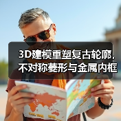 3D建模重塑复古轮廓,不对称菱形与金属内框演绎新风格(图4) 3D建模重塑复古轮廓,不对称菱形与金属内框演绎新风格(图4)