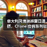 意大利风情邂逅夏日混搭,Chanel度假系列如何打造优雅设计?(图4) 意大利风情邂逅夏日混搭,Chanel度假系列如何打造优雅设计?(图4)