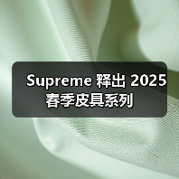 Supreme 释出 2025 春季皮具系列