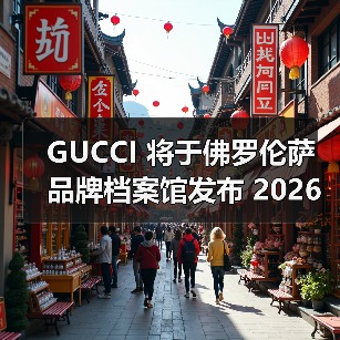 GUCCI 将于佛罗伦萨品牌档案馆发布 2026 早春系列