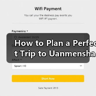 How to Plan a Perfect Trip to Uanmenshan Scenic Area Without Any Stress? Here’s Your Complete Guide.(图3) How to Plan a Perfect Trip to Uanmenshan Scenic Area Without Any Stress? Here’s Your Complete Guide.(图3)