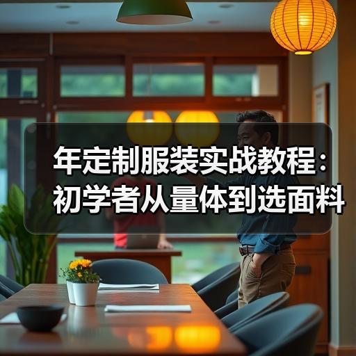 年定制服装实战教程：初学者从量体到选面料3步搞定日常穿搭