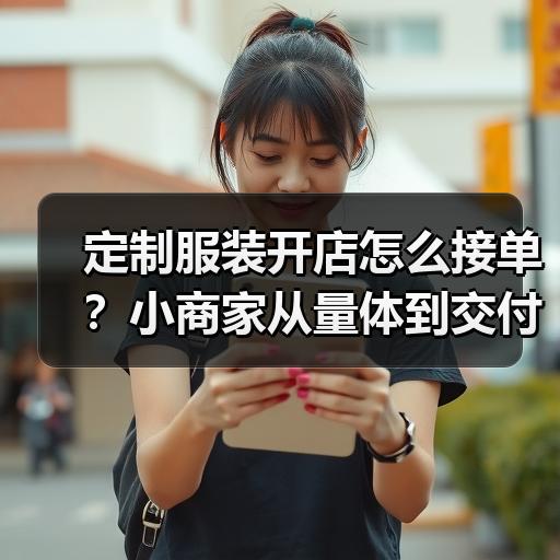 定制服装开店怎么接单？小商家从量体到交付的实操流程