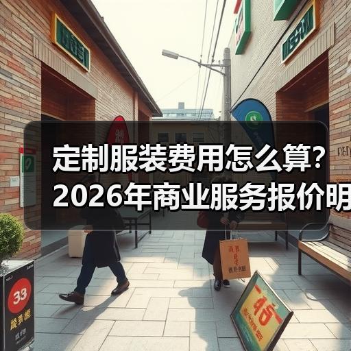 定制服装费用怎么算？2026年商业服务报价明细与避坑指南
